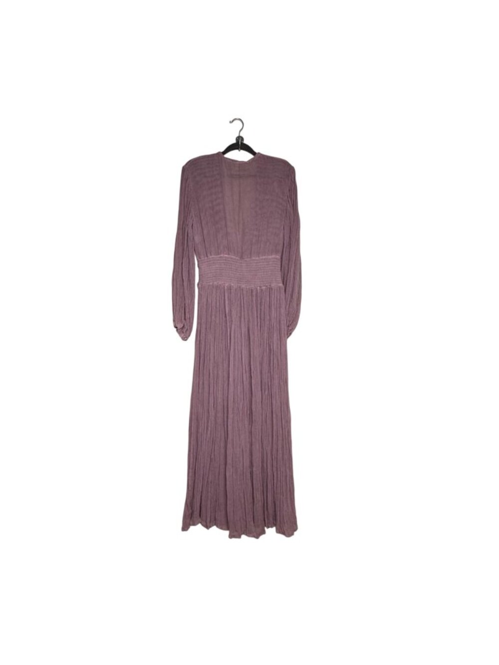 NWT Jens Pirate Booty 'Lapis Maxi Amethyst Long-Sleeve Maxi BOHO Dress Sz M - Picture 6 of 9